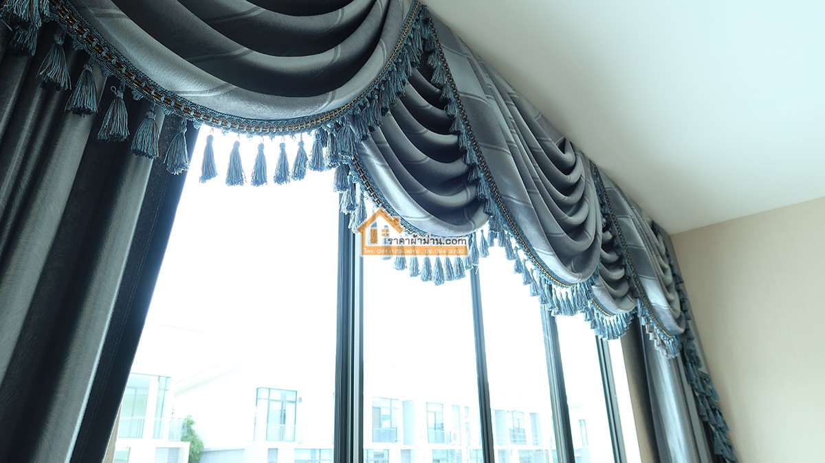 ติดม่านหลุยส์ห้องนอน